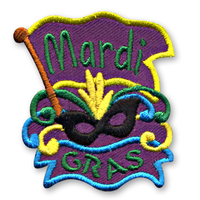 mardi gras patch etsy